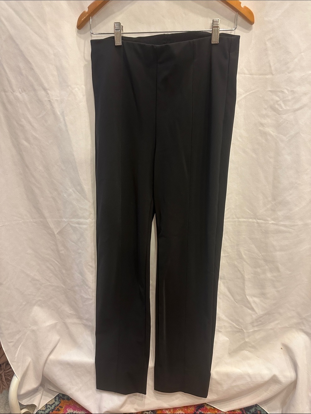 Honeylove Women’s Black Dress Pants - Sleek Straight Trousers